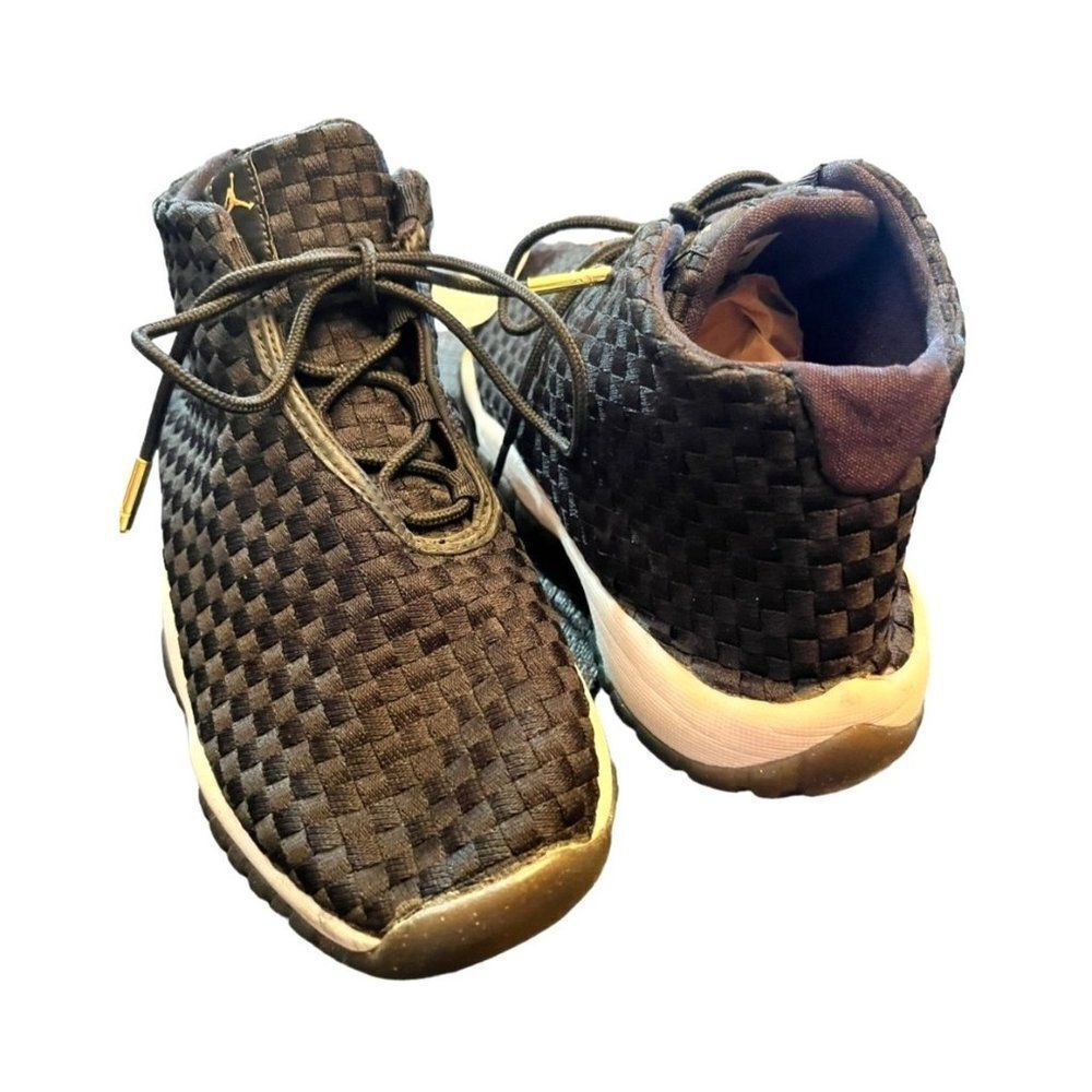 Nike Air Jordan Woven Horizon Black 6Y Sneakers Shoes